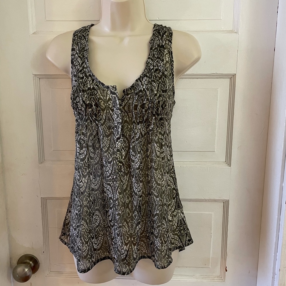 Light sheer summer top
